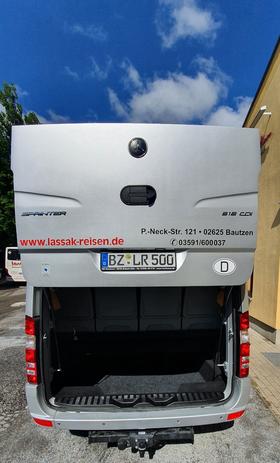 Sprinter 516 - LR 500 Heck Kofferraum